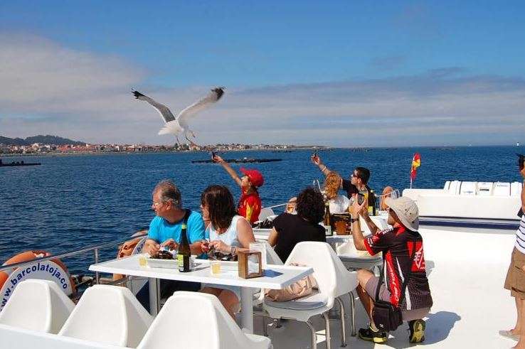 paseo barco galicia